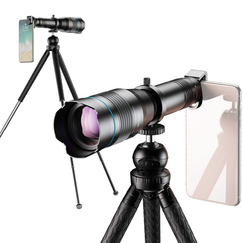 Camera Lens - Apexel APL-JS60 60x Telephoto Lens with Stand JJ09