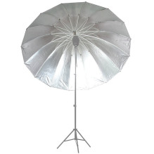 Umbrella - MITOYA 185cm 16-Spoke Fiberglass Silver