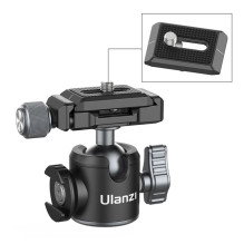 Stovas - ULANZI U80-L Aliumininis Kamuolinis Galvutė 2.5kg Apkrova Greito Atleidimo