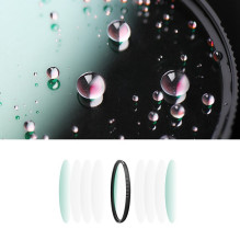 Fotoaparato Filtras - K&amp;F Concept Nano-X Black Mist 1 / 2 Diffusion 49mm