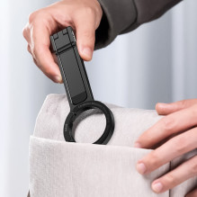 Stovas - Ulanzi MA30 Mini MagSafe Stovas iPhone su Reguliuojamomis Kojomis Juodas