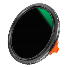 Fotoaparato Filtras - K&amp;F Concept NDX Reguliuojamas ND2-ND400 72mm