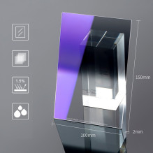 Filtras - K&amp;F Concept Nano Reverse Graduotas Filtras ND16 100x150mm