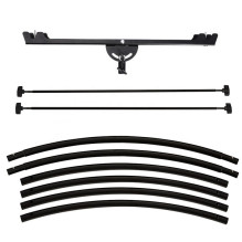 Fotografijos Reflektorius - U-MITOYA 4in1 Kreivė 60x160cm Reguliuojamas