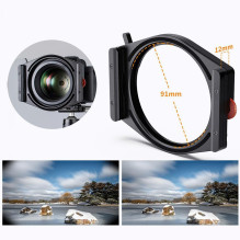 Fotografijos Filtrų Rinkinys - K&amp;F Concept 100 PRO Basic 100mm Laikiklis ND3.0 CPL Filtrai