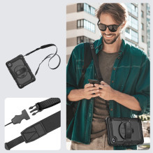 Etui Tech-Protect Solid na Samsung Galaxy Tab A9 / A11 8.7 X110 / X115 / X133 / X135 - czarne