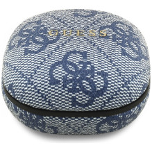 Guess 4G Classic Metal Logo TWS ENC Headphones - Blue