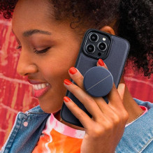 „Uniq Novo“ dėklas, skirtas „iPhone 14 Plus“ / „15 Plus“ – juodas