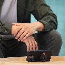 Uniq Novo dėklas, skirtas iPhone 14 Pro – juodas