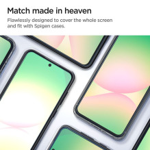 Spigen Glas.tR EZ Fit Tempered Glass for Samsung Galaxy S24 FE (2 pcs.)