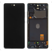 Screen Samsung G780 S20 FE with touch screen and frame original Cloud Navy (service pack)