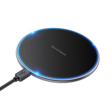 Wireless charger Borofone BQ3 Pro 15W black Wireless charger Borofone BQ3 Pro 15W black