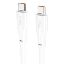 USB kabelis Hoco X93 60W USB-C to USB-C 2.0m baltas USB kabelis Hoco X93 60W USB-C to USB-C 2.0m baltas