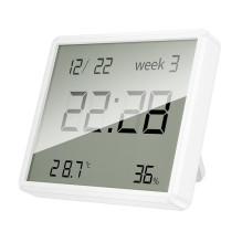 Electronic clock with...