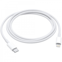 USB kabelis Apple MM0A3ZM / A 87W USB-C to Lightning 1.0m baltas