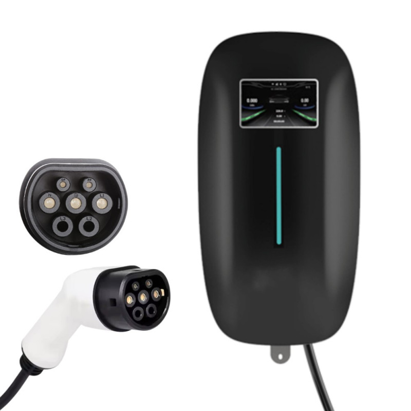 Electric vehicle charging station Reach EVCS22L Type2 32A 22kW 5.0m