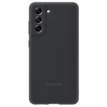 Case Samsung Silicone Cover for Samsung G990 S21 FE 5G black