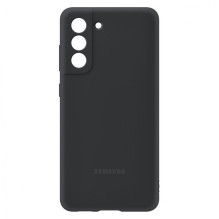 Case Samsung Silicone Cover for Samsung G990 S21 FE 5G black
