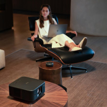 Yaber K3 LCD FullHD 1080p Multimedia Projector with JBL Speakers - Black