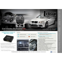 Interfejs do kamery cofania przód / tył BMW CIC 4-Pin LVDS