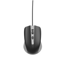 MOUSE USB OPTICAL GREY / BLACK / MUS-4B-01-GB GEMBIRD