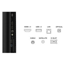 75 colių LCD televizorius QLED 4K / 75T69C TCL