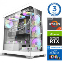 INTOP AQUA Ryzen 7 7700X 64GB 1TB SSD RTX5070Ti 16GB W11Home