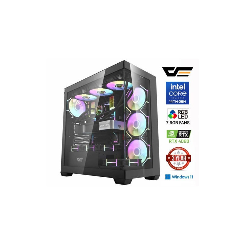 MDATA GAMING Core i5-14400F 32GB 1TB SSD RTX 4060 8GB W11Home