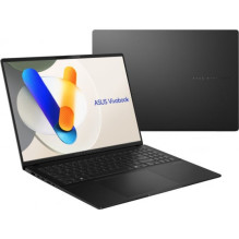 Asus Vivobook S M5606UA-KM087W 16&quot; 3.2k OLED R7-8845HS 16GB 1SSD RU W11 Black Nešiojamas kompiuteris