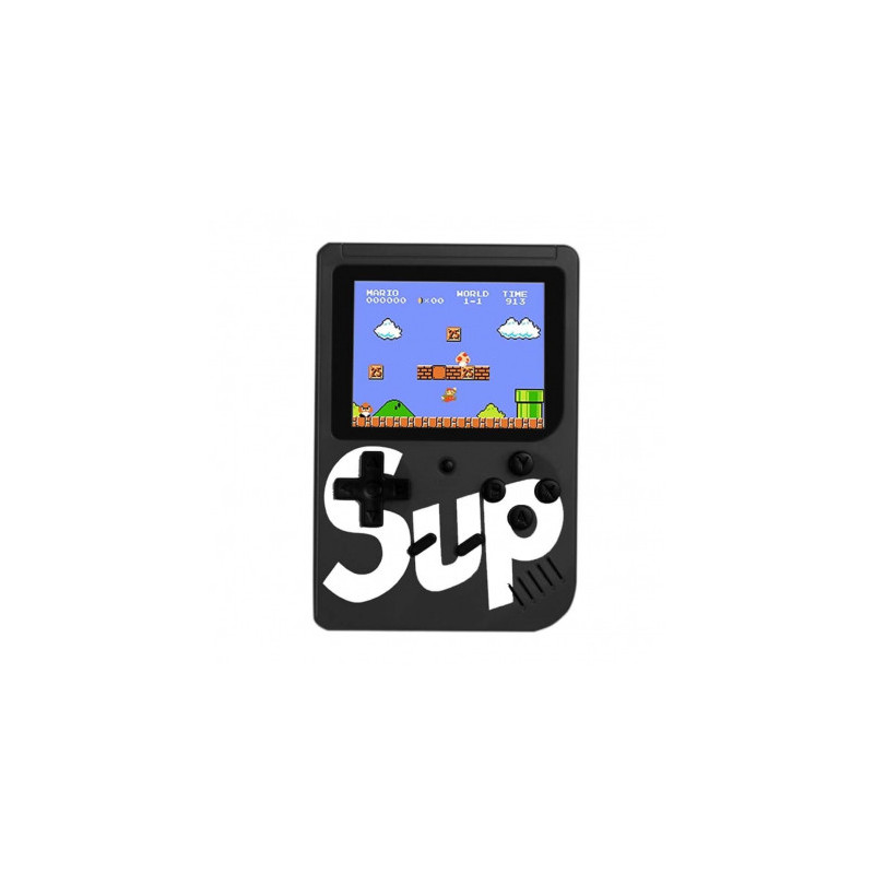 „RoGer Retro Mini Sup 400 Black“ su žaidimais