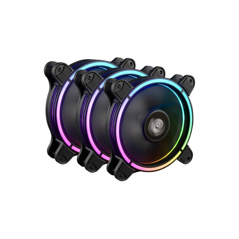 Enermax TB RGB AD 3 Pack 120 mm Case Fan UCTBRGBA12P-BP3