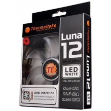 „Thermaltake Luna LED“ baltas 120 mm CL-F018-PL12WT-A „Thermaltake Luna LED“ baltas 120 mm CL-F018-PL12WT-A