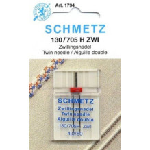 Schmetz 130 / 705 H ZWI 4.0 №80 Twin Needle 53001071