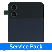Ekranas skirtas Samsung F721 Z Flip4 (OUTER) su rėmeliu / Navy / (Service Pack)