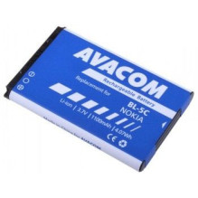 AVACOM AVACOM BATTERY FOR MOBILE PHONE NOKIA 6230, N70, LI-ION 3,7V 1100MAH (REPLACEMENT BL-5C)