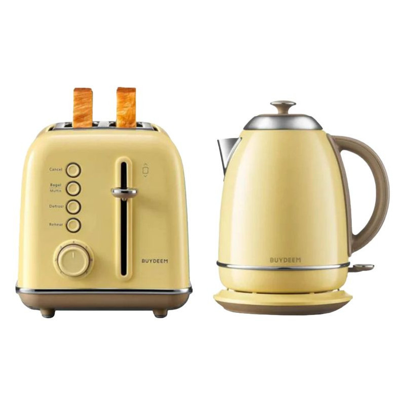 BUYDEEM BUYDEEM 2 Slice Toaster, model DT620E, color Mellow Yellow, EU