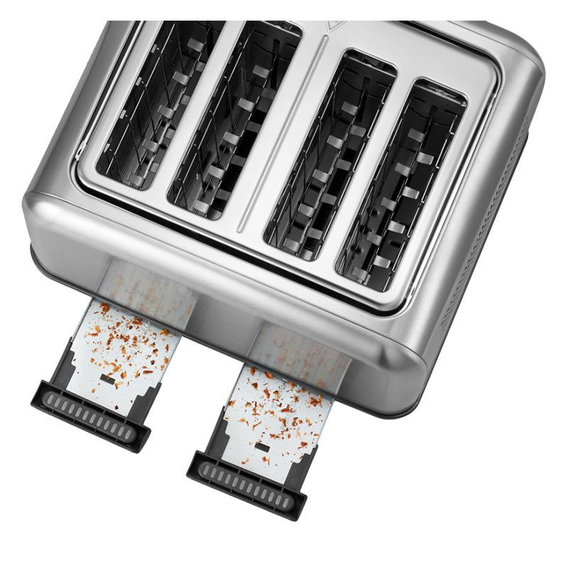 BUYDEEM BUYDEEM 4 Slice Toaster, model DT640E, color Stainless Stell, EU