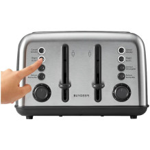 BUYDEEM BUYDEEM 4 Slice Toaster, model DT640E, color Stainless Stell, EU