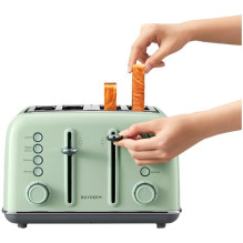 BUYDEEM BUYDEEM 4 Slice Toaster, model DT640E, color Cozy Greenish, EU