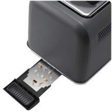 BUYDEEM BUYDEEM 2 griežinėlių automatinis metalinis skrudintuvas, modelis DT730E, spalva – pilka, ES