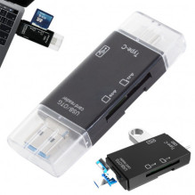 Goodbuy GBUSBCR51BK USB A/C