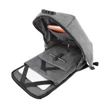 Tellur 15.6 Notebook Backpack Antitheft V2, USB Port, Gray Tellur 15.6 Notebook Backpack Antitheft V2, USB Port, Gray