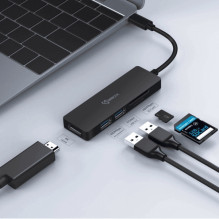 Sbox TCA-51 USB Type-C - HDMI / USB 3.0 / SD+TF