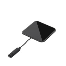 „Tellur Qi Ultra-Slim“ belaidis greito įkrovimo padėklas WCP03, 10 W, sertifikuotas „Qi“, juodas grūdintas stiklas „Tellur Qi Ultra-Slim“ belaidis greito įkrovimo padėklas WCP03, 10 W, sertifikuotas „Qi“, juodas grūdintas stiklas