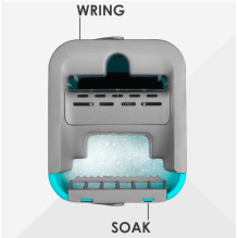 Beldray LA067234FEU7 plokščiagalvės šluotos ir kibiro rinkinys