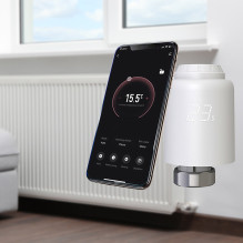 Tellur Smart WiFi termostatinis radiatoriaus vožtuvas RVSH1 LED baltas