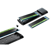 Sandberg 136-39 USB 3.2 Case for M.2+NVMe SSD