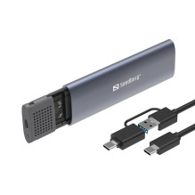 Sandberg 136-39 USB 3.2 Case for M.2+NVMe SSD