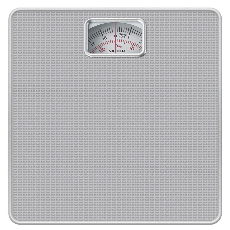 Salter 433 SFEU12 Mechanical Bathroom Scale Silver