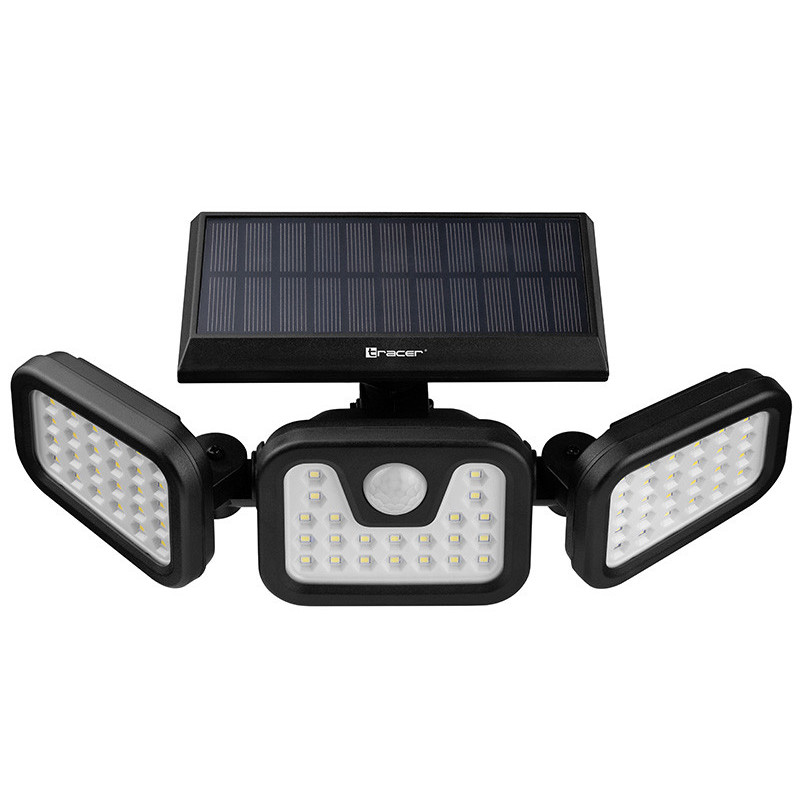 Tracer 47191 Saturn LED solar floodlight with motion sensor